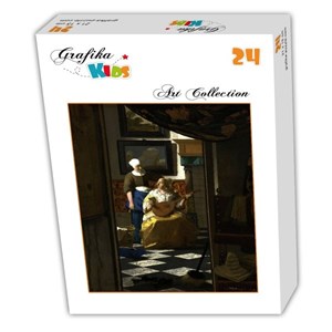 Grafika Kids (00156) - Johannes Vermeer: "The Loveletter, 1669-1670" - 24 piezas