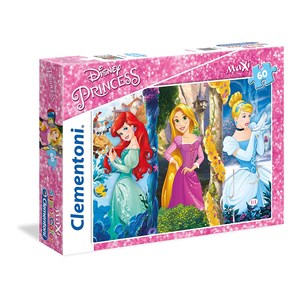 Clementoni (26416) - "Disney Princess" - 60 piezas
