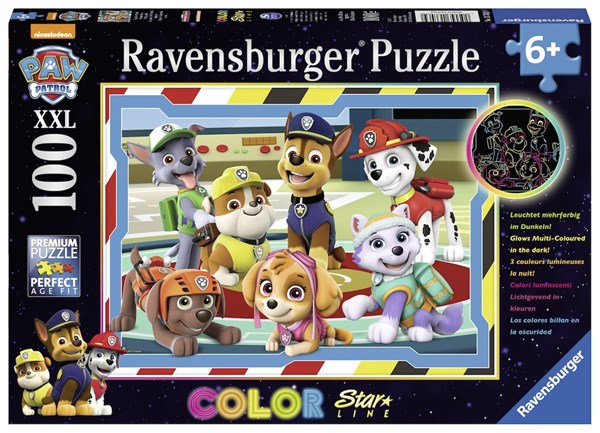 Ravensburger (13703) - "PAW Patrol" - 100 piezas