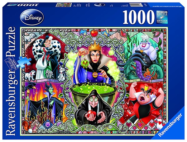 Ravensburger (19252) - "Disney Witches" - 1000 piezas