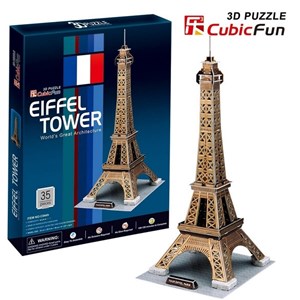 Cubic Fun (C044H) - "Eiffel Tower" - 35 piezas