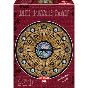 Art Puzzle (4148) - "Golden Clock" - 570 piezas