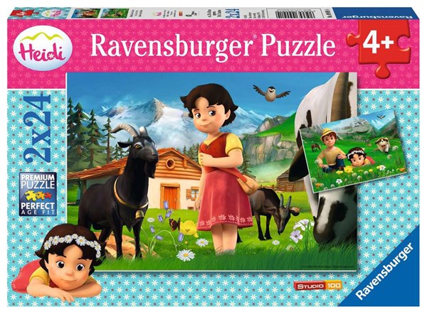 Ravensburger (09091) - "Heidi" - 24 piezas