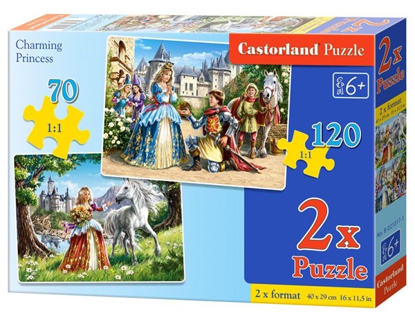 Castorland (B-21017) - "Charming princesses" - 70 120 piezas