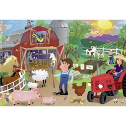 Ravensburger (05285) - Karen Rossi: "Farm Mania" - 24 piezas