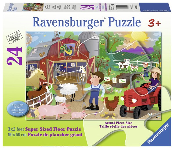 Ravensburger (05285) - Karen Rossi: "Farm Mania" - 24 piezas