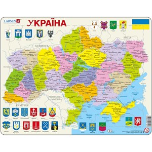 Larsen (K57-UA) - "Ukraine Political - UA" - 82 piezas