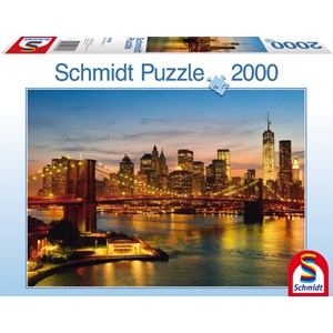 Schmidt Spiele (58189) - "Nueva York" - 2000 piezas