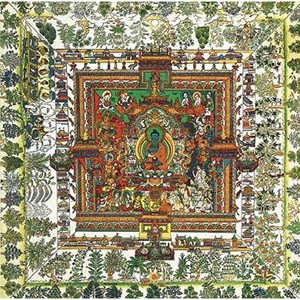 Puzzle Michele Wilson (A513-500) - "Tibetan Art, Medicine Mandala" - 500 piezas