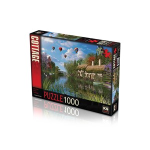 KS Games (11272) - Dominic Davison: "Old River Cottage" - 1000 piezas