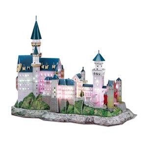 Cubic Fun (L174H) - "Germany: Neuschwanstein Castle" - 128 piezas