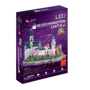 Cubic Fun (L174H) - "Germany: Neuschwanstein Castle" - 128 piezas