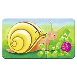 Ravensburger (07313) - "Garden Animals" - 2 piezas