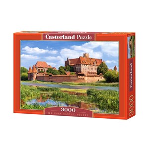 Castorland (C-300211) - "Malbork Castle, Poland" - 3000 piezas