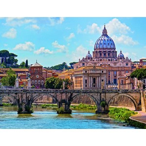 Ravensburger (16686) - "Puente Sant'Angelo" - 2000 piezas