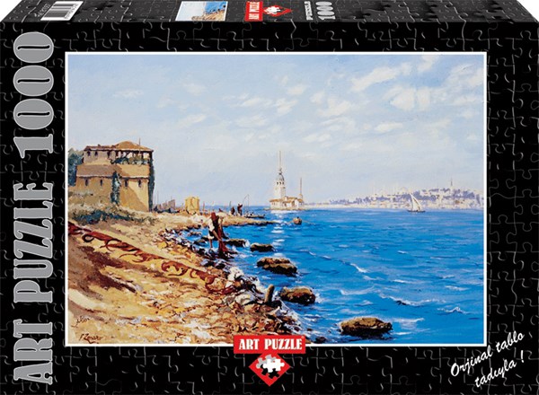 Art Puzzle (81067) - "Tour de Léandre, Istanbul" - 1000 piezas
