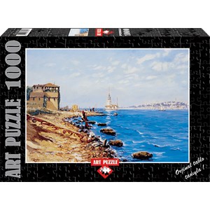 Art Puzzle (81067) - "Tour de Léandre, Istanbul" - 1000 piezas