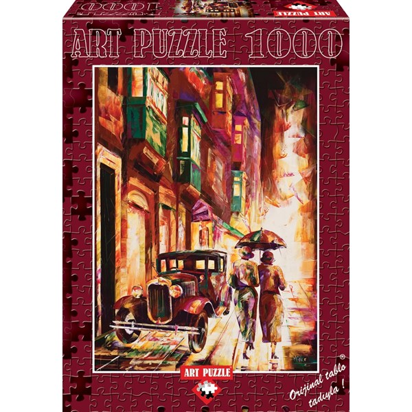 Art Puzzle (4426) - "Valletta Twilight" - 1000 piezas