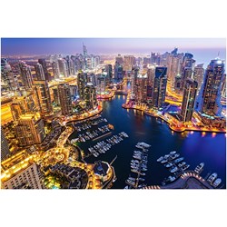 Castorland (C-103256) - "Dubai at Night" - 1000 piezas