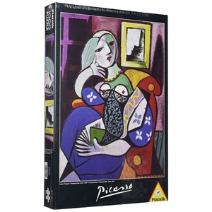 Piatnik (534140) - Pablo Picasso: "Lady with book" - 1000 piezas