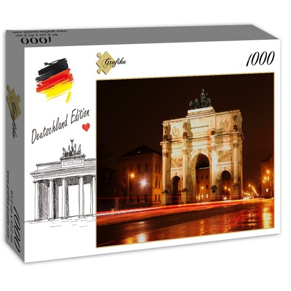 Grafika (02517) - "Munich, Siegestor" - 1000 piezas
