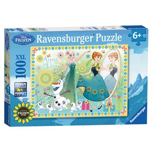 Ravensburger (10584) - "Disney Frozen" - 100 piezas