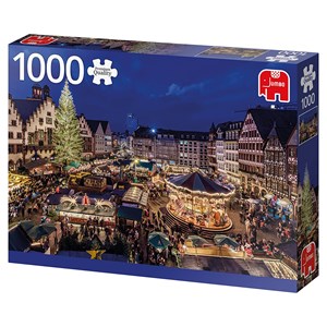 Jumbo (18553) - "Frankfurt Christmas Market, Germany" - 1000 piezas