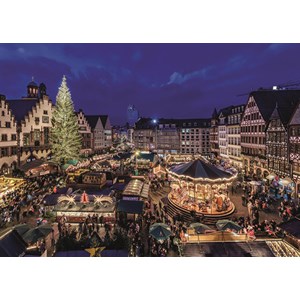 Jumbo (18553) - "Frankfurt Christmas Market, Germany" - 1000 piezas