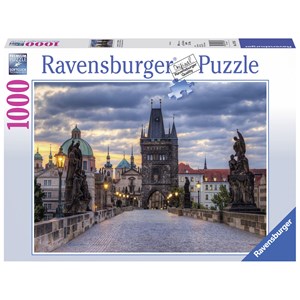 Ravensburger (19738) - "Puente Carlos, Praga" - 1000 piezas