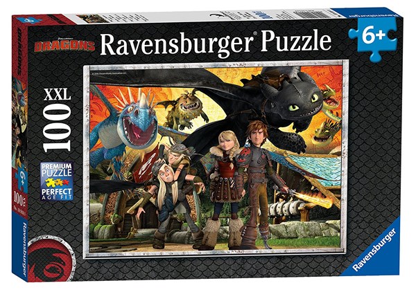 Ravensburger (10918) - "Dragons" - 100 piezas