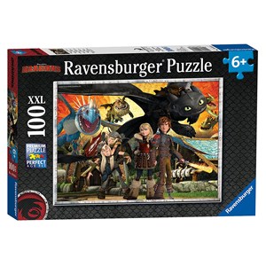 Ravensburger (10918) - "Dragons" - 100 piezas