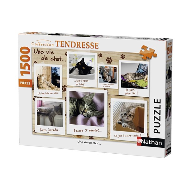 Nathan (87778) - "A Cat's Life" - 1500 piezas