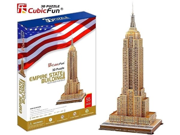 Cubic Fun (MC048H) - "Empire State Building" - 55 piezas