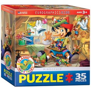 Eurographics (8035-0421) - "Pinocchio" - 35 piezas