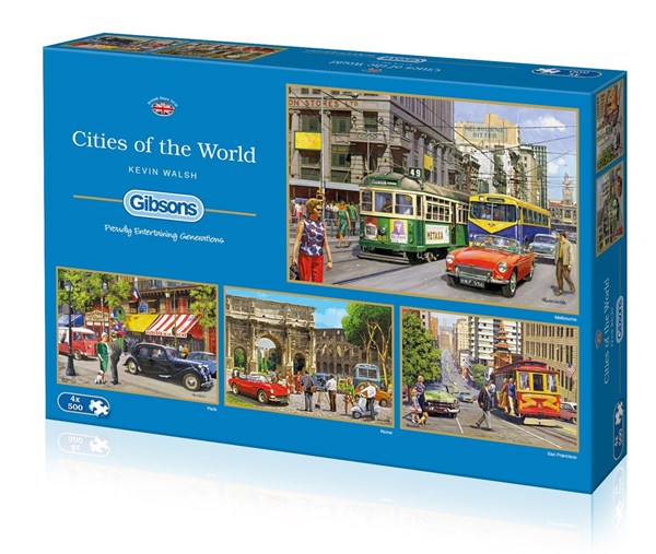 Gibsons (G5044) - Kevin Walsh: "Cities of The World" - 500 piezas