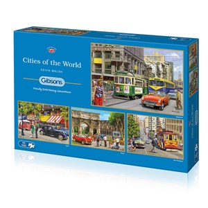 Gibsons (G5044) - Kevin Walsh: "Cities of The World" - 500 piezas