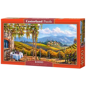 Castorland (C-400249) - "Vineyard Village" - 4000 piezas