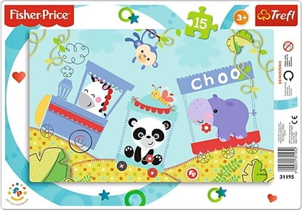 Trefl (31195) - "Happy Train" - 15 piezas