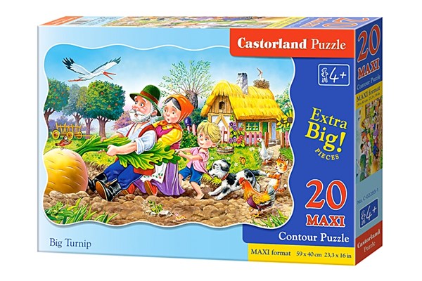 Castorland (C-02283) - "Big Turnip" - 20 piezas