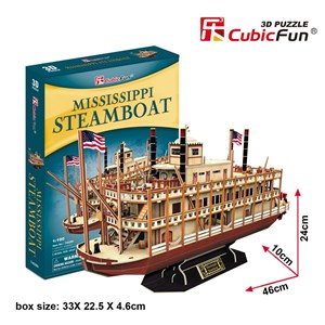 Cubic Fun (T4026h) - "Mississippi Steamboat" - 142 piezas