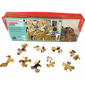Puzzle Michele Wilson (W154-50) - Joan Miro: "Carnaval" - 50 piezas