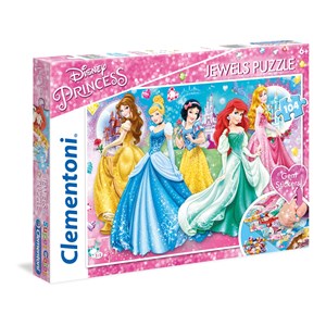 Clementoni (20077) - "Disney Princesses" - 104 piezas