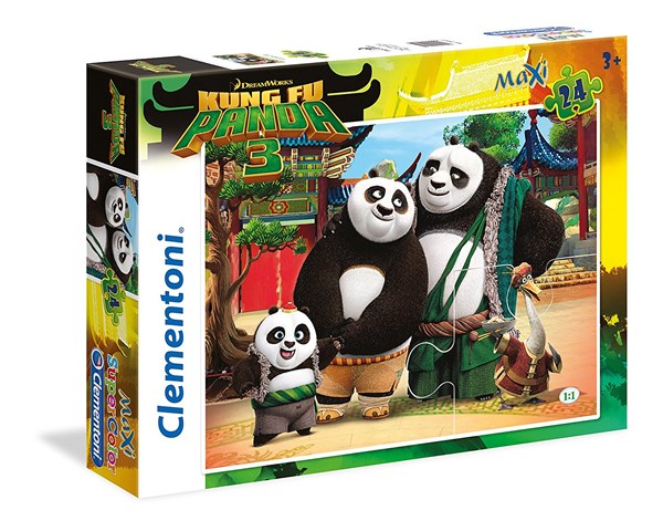Clementoni (24475) - "Kung Fu Panda 3" - 24 piezas