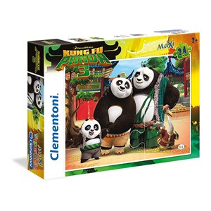 Clementoni (24475) - "Kung Fu Panda 3" - 24 piezas