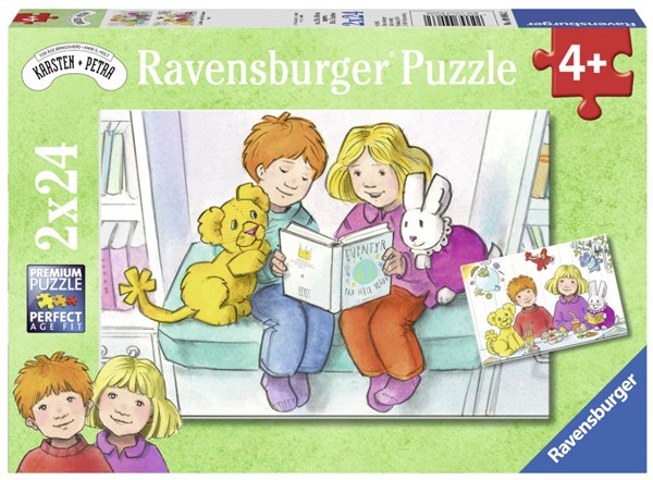 Ravensburger (09066) - "Karsten and Petra" - 24 piezas