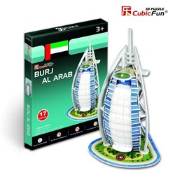 Cubic Fun (S3007H) - "Burj Al Arab" - 17 piezas
