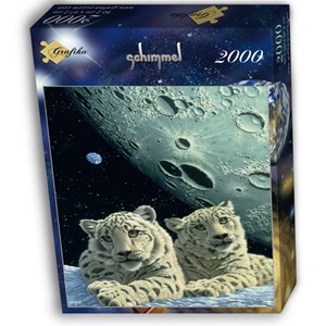 Grafika (02416) - Schim Schimmel: "Lair of the Snow Leopard" - 2000 piezas