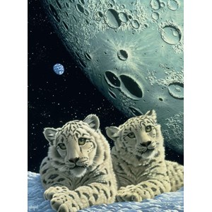 Grafika (02416) - Schim Schimmel: "Lair of the Snow Leopard" - 2000 piezas