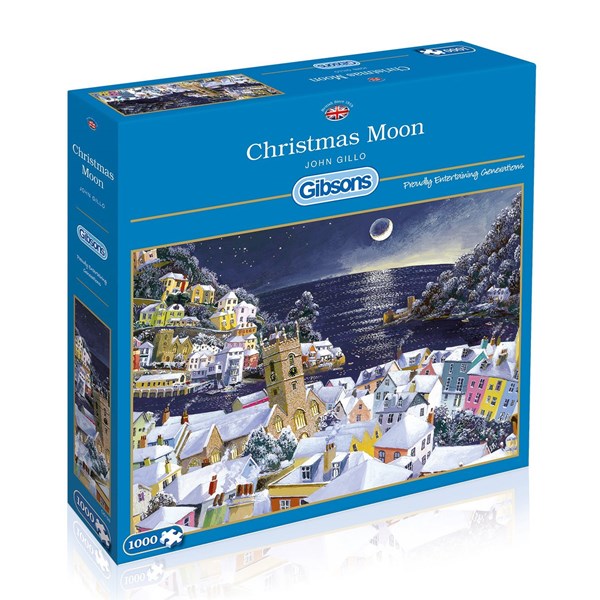 Gibsons (G6198) - John Gillo: "Christmas Moon" - 1000 piezas