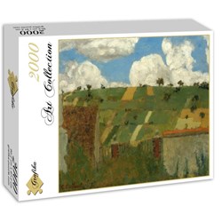 Grafika (01812) - Edouard Vuillard: "Landscape of the Ile-de-France, 1894" - 2000 piezas
